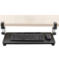 Ergonomique personnalisé non perforé sous les plateaux de clavier d&#39;ordinateur réglables de bureau